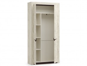 Шкаф для одежды 33.18 Лючия бетон в Волчанске - volchansk.magazinmebel.ru | фото - изображение 2