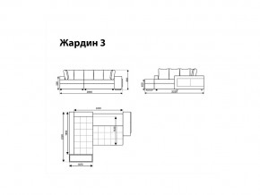 Угловой диван Жардин 3 вид 3 в Волчанске - volchansk.magazinmebel.ru | фото - изображение 8
